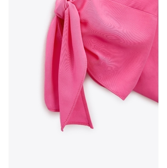 ZARA fluid tied blouse - Picture 5 of 8